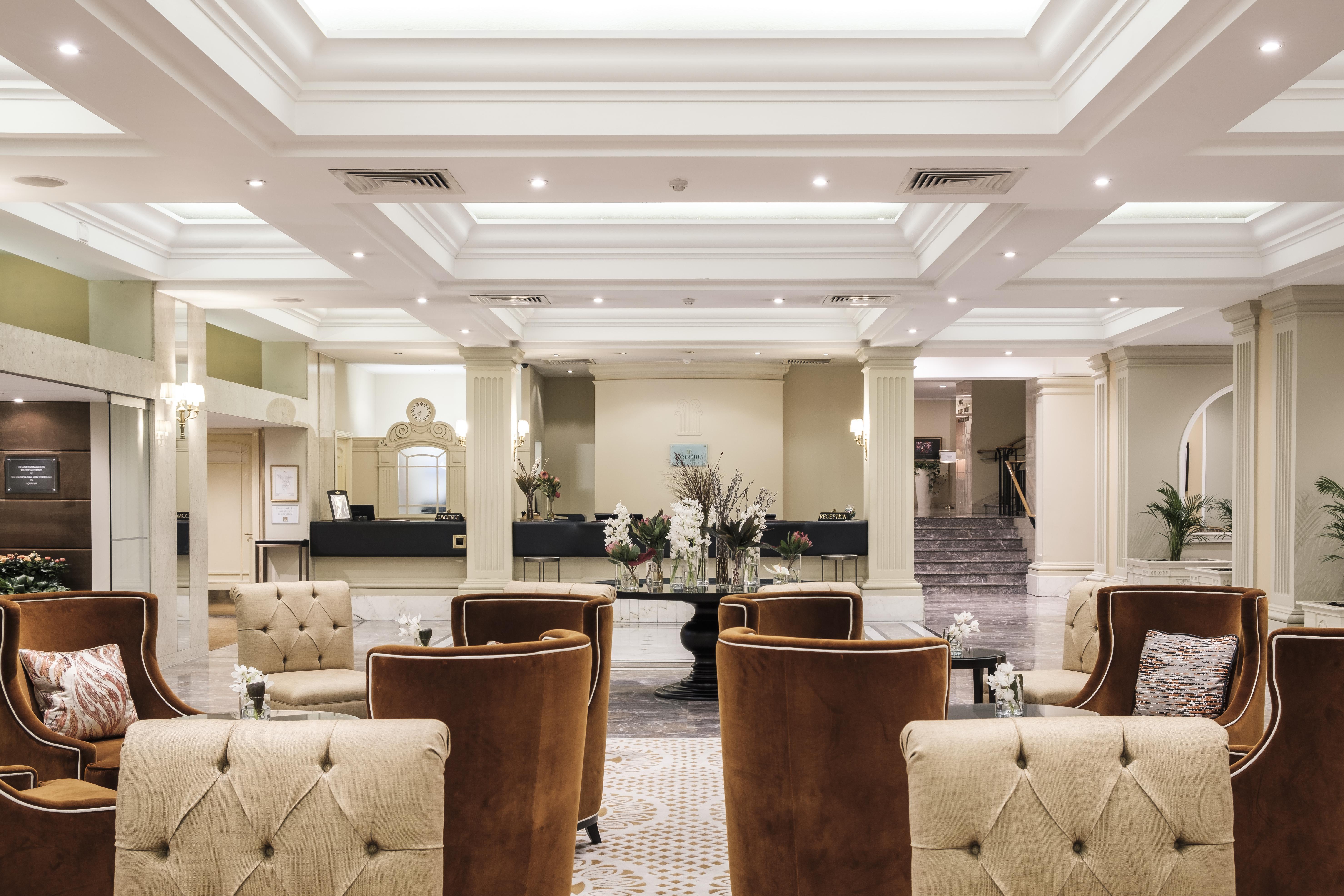 Corinthia Palace Malta Attard Exteriör bild The lobby of the hotel